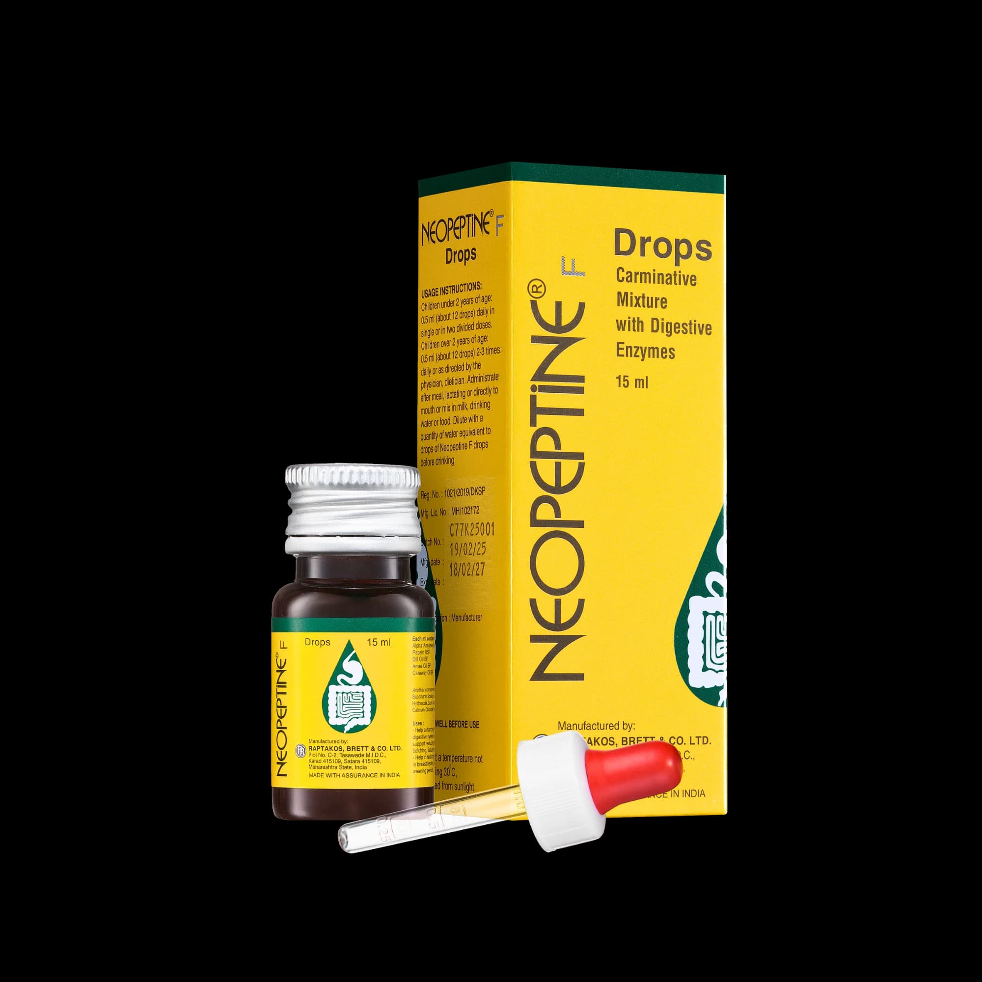 NEOPEPTINE F Drops 15ml