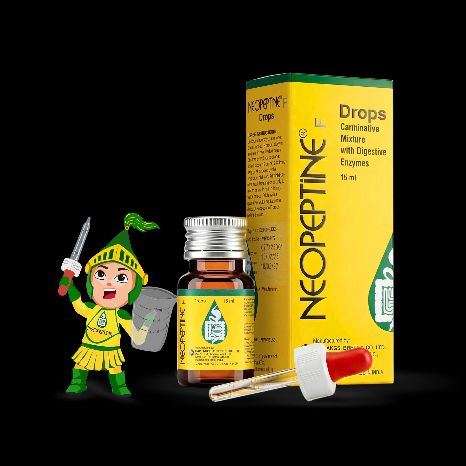 Neopeptine Mascot