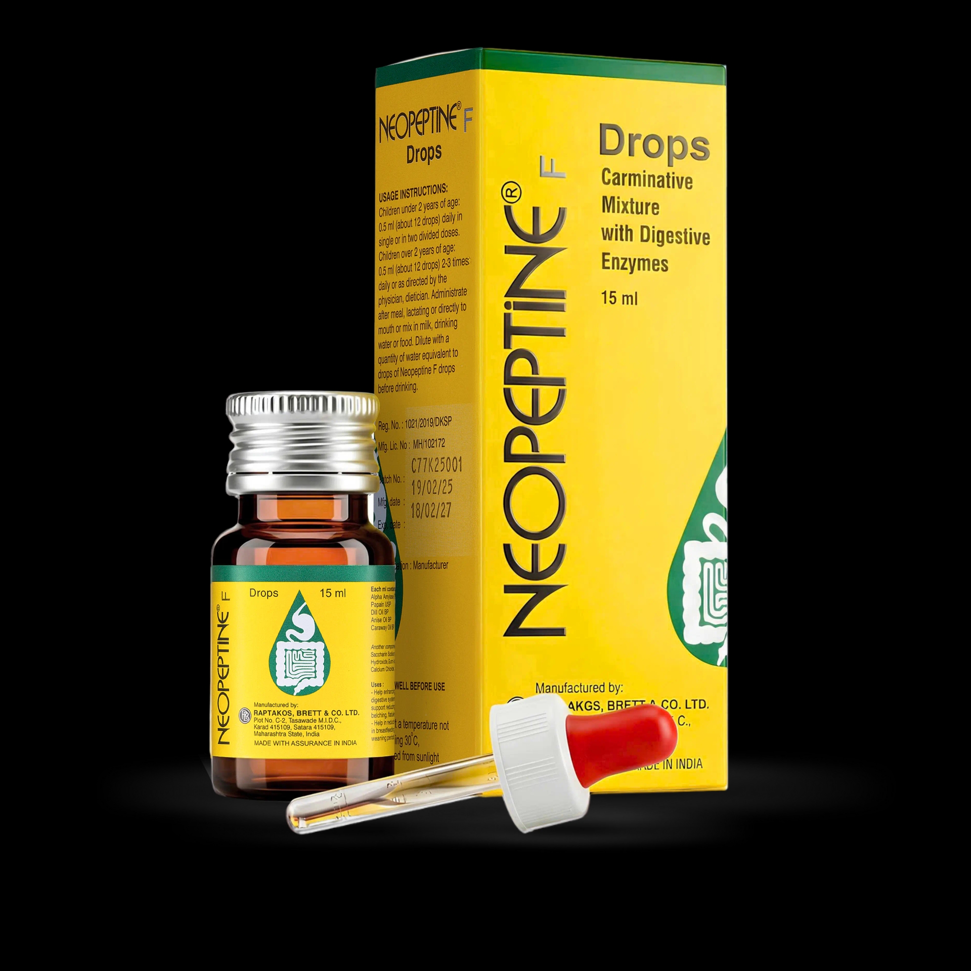 NEOPEPTINE F Drops 15ml