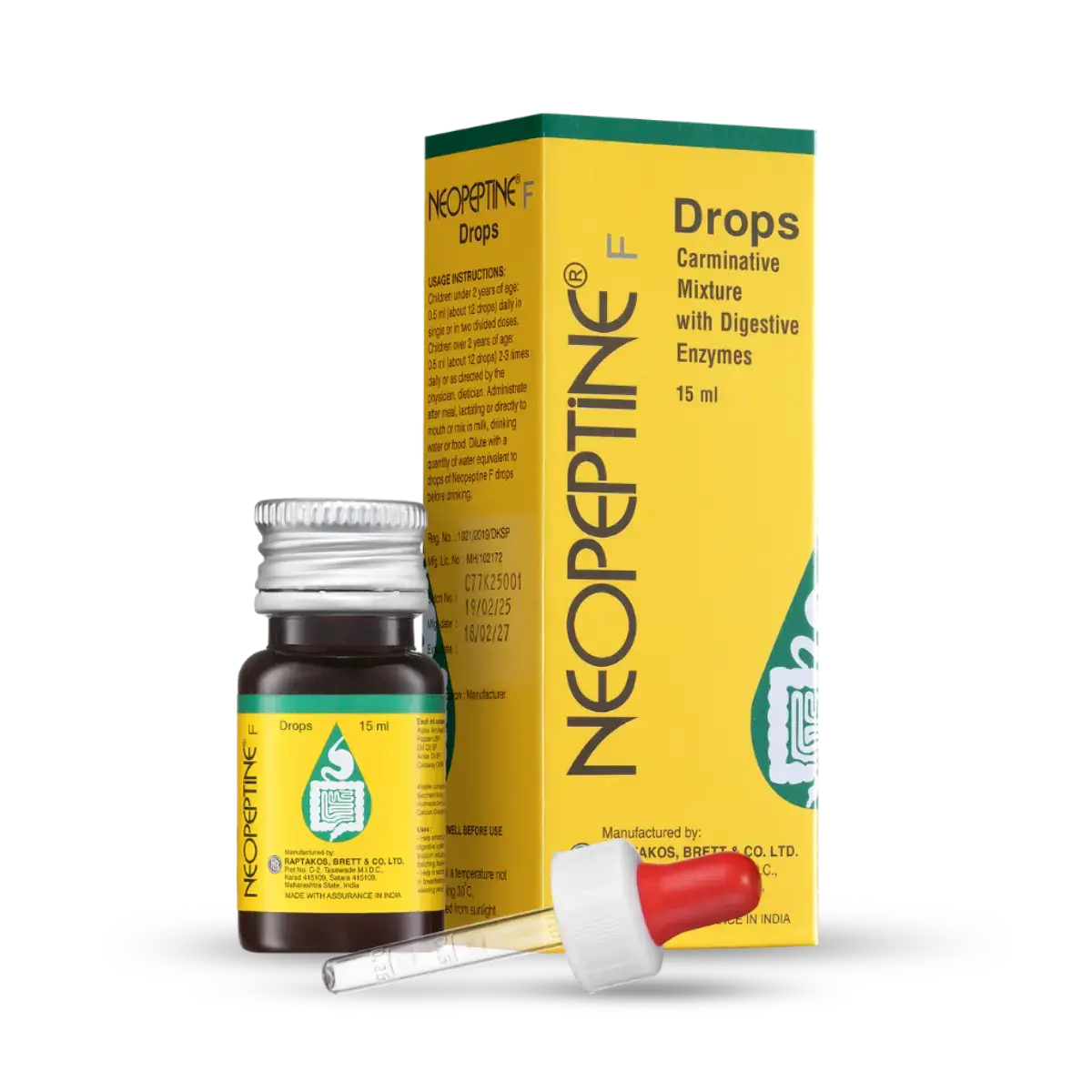 NEOPEPTINE F Drops 15ml